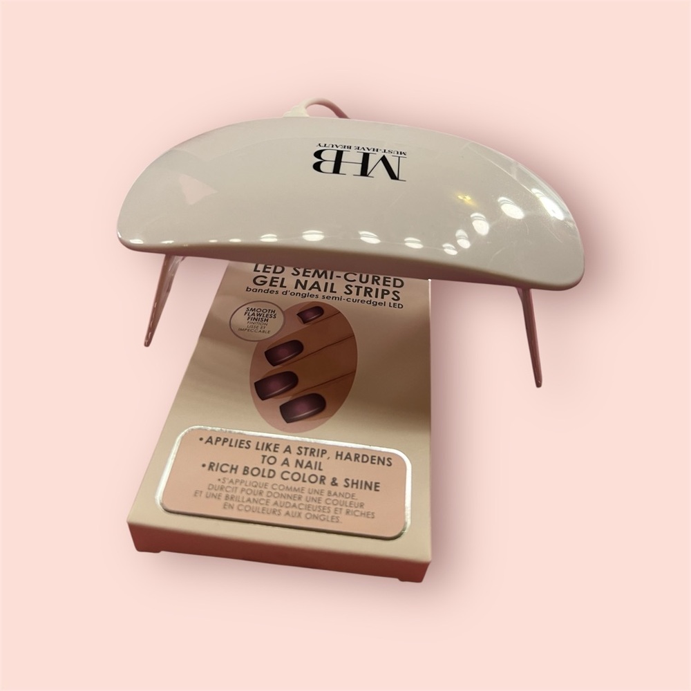 VANITY TABLE LED Nail Lamp with Gel Strips